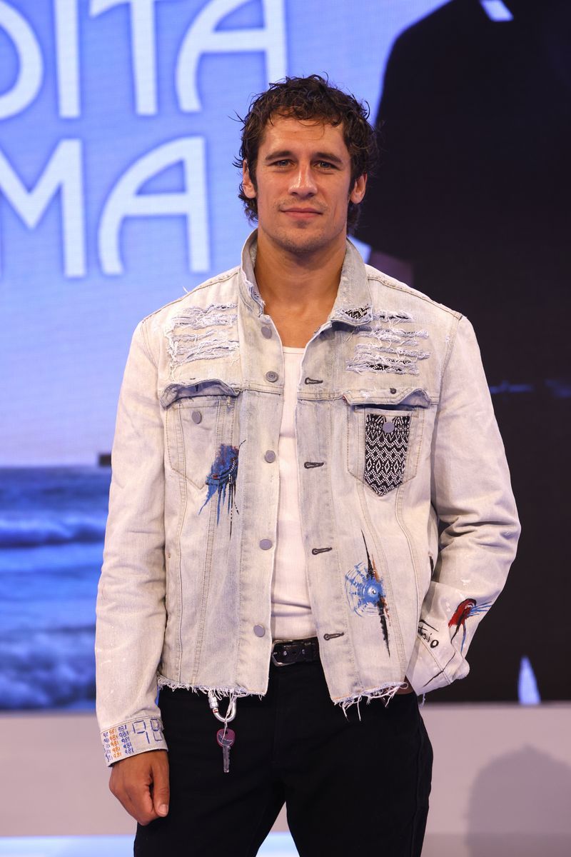 Martiño Rivas, en la presentación de su nueva serie