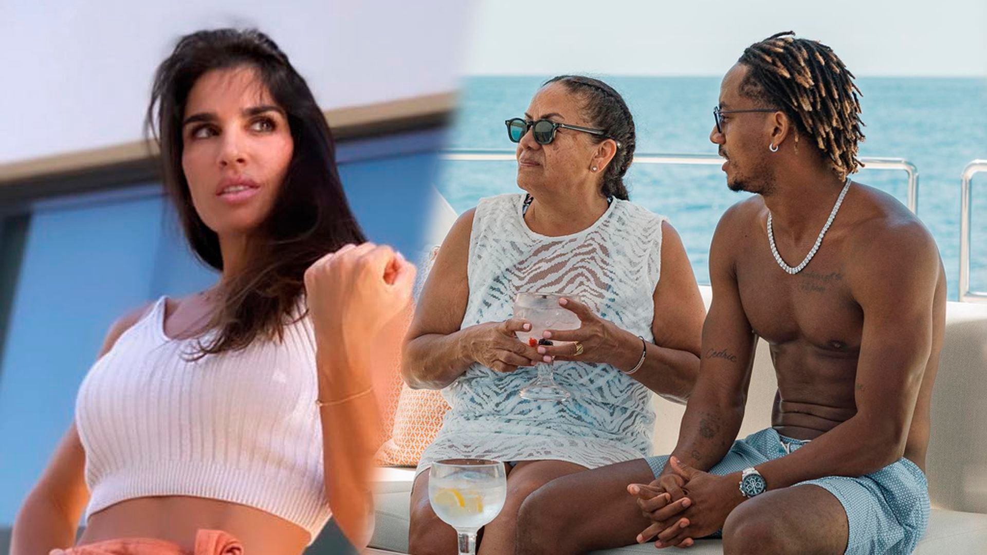 Suhaila y su exmarido Suhaila y su exmarido