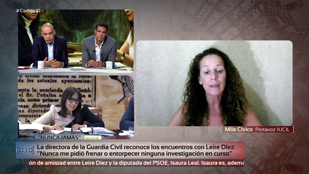 "Preocupación" y "perplejidad" en Jucil tras desvincularse la directora de la Guardia Civil del 'caso Leire': "Solicitamos transparencia"