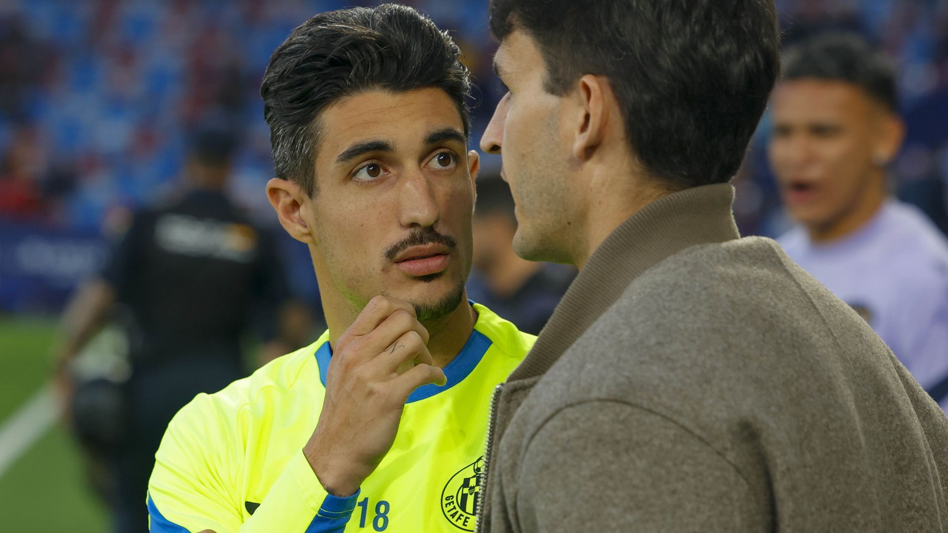 Álex Sancris, jugador del Getafe CF