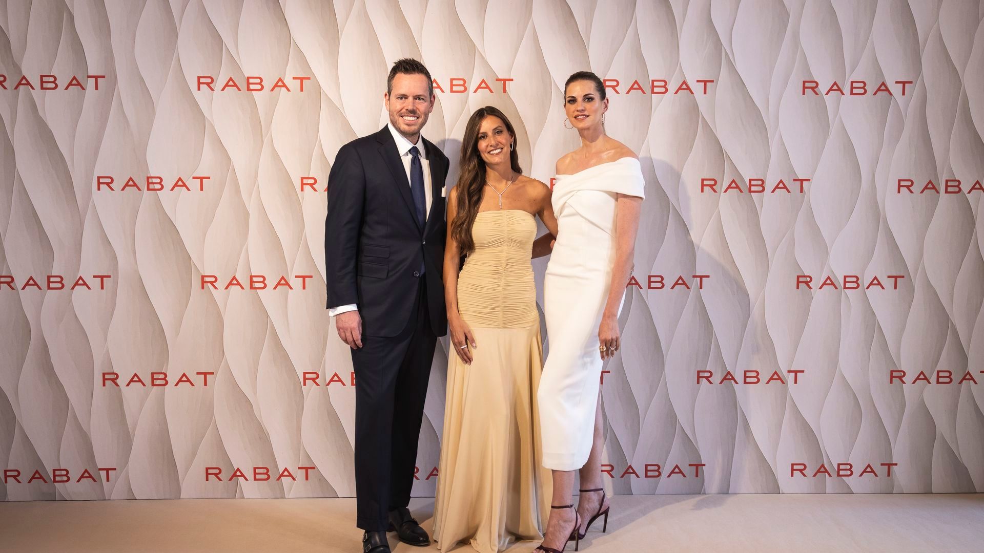 Ana Boyer, en el photocall de Rabat