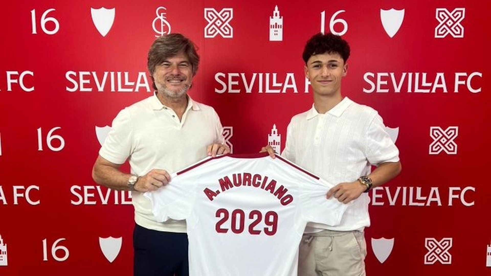 Antonio Murciano, junto a Agustín López Antonio Murciano, junto a Agustín López