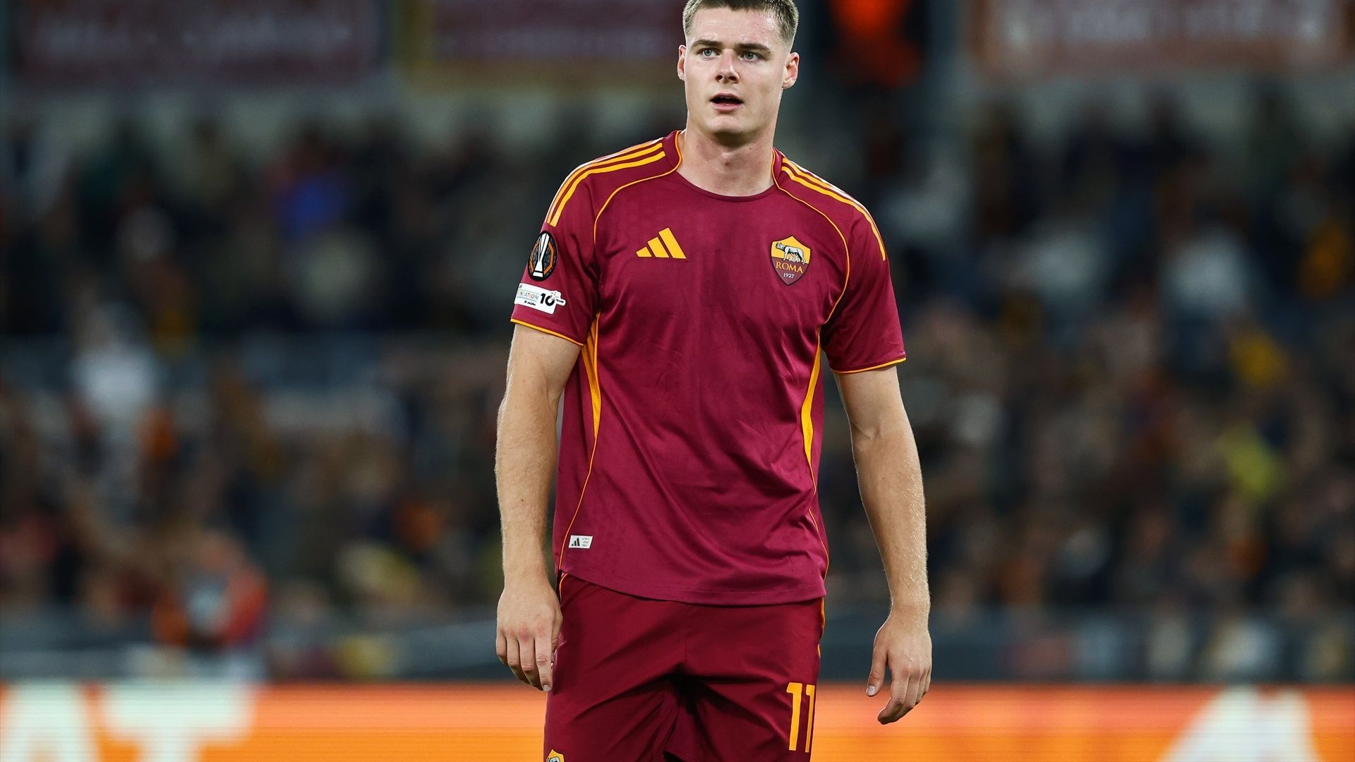 Artem Dovbyk, jugador de la AS Roma