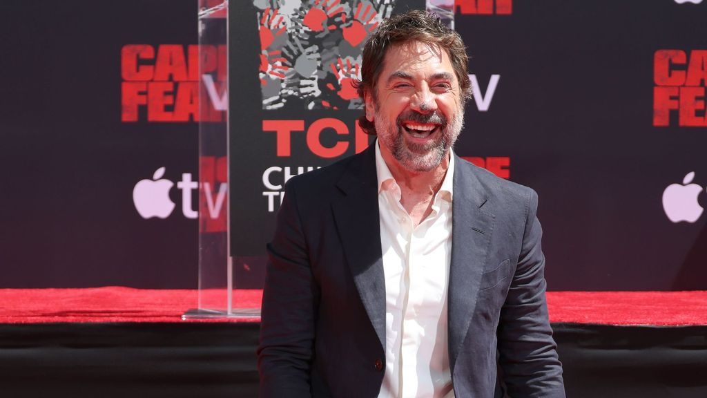 Así ha sido el momento en el que Javier Bardem ha dejado sus huellas en el histórico Teatro Chino de Hollywood
