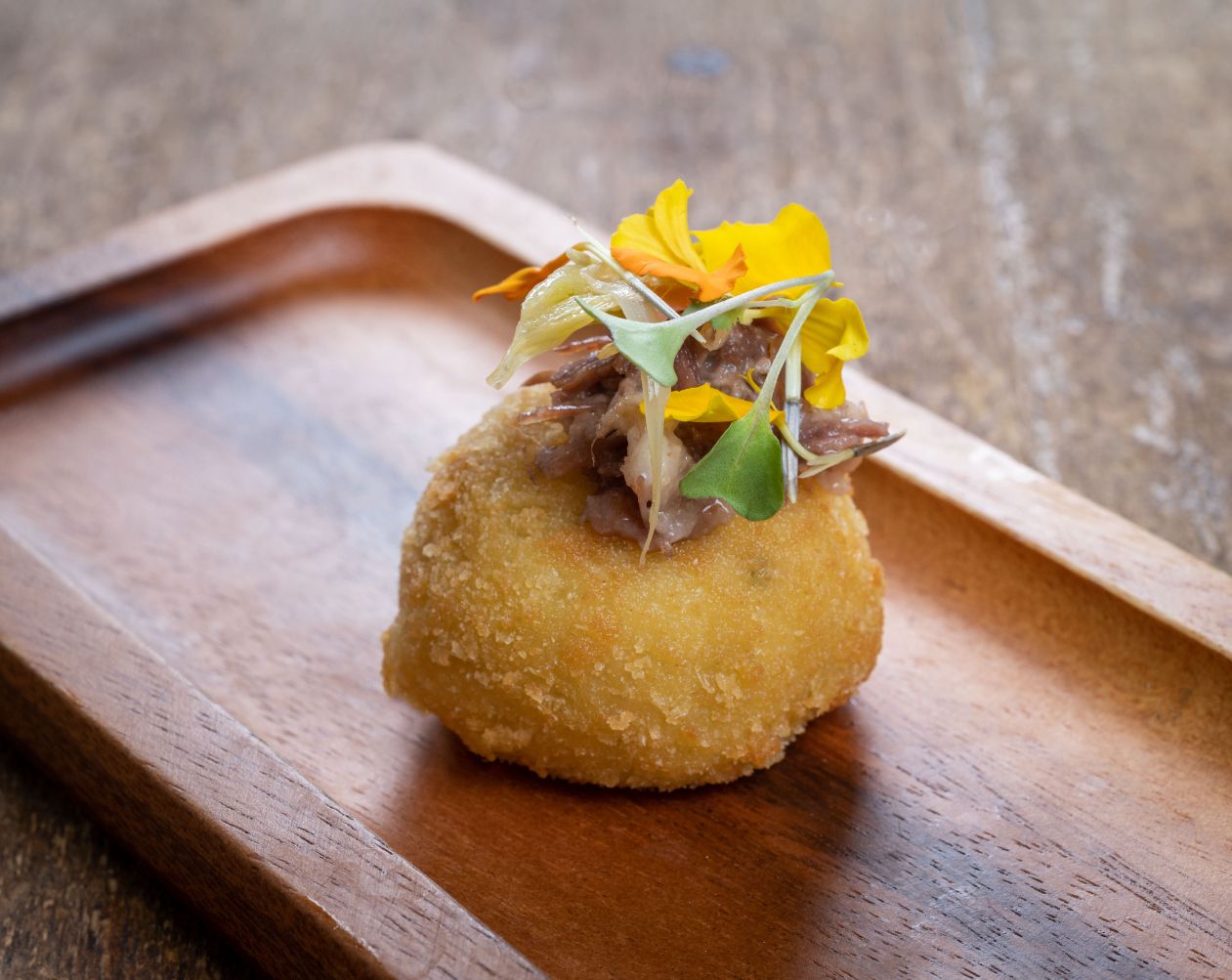 Croqueta de gorgonzola