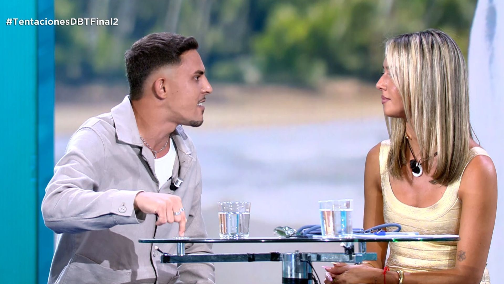 El momento más tenso de Leila y Atamán en el plató: “Ese comentario sobraba”