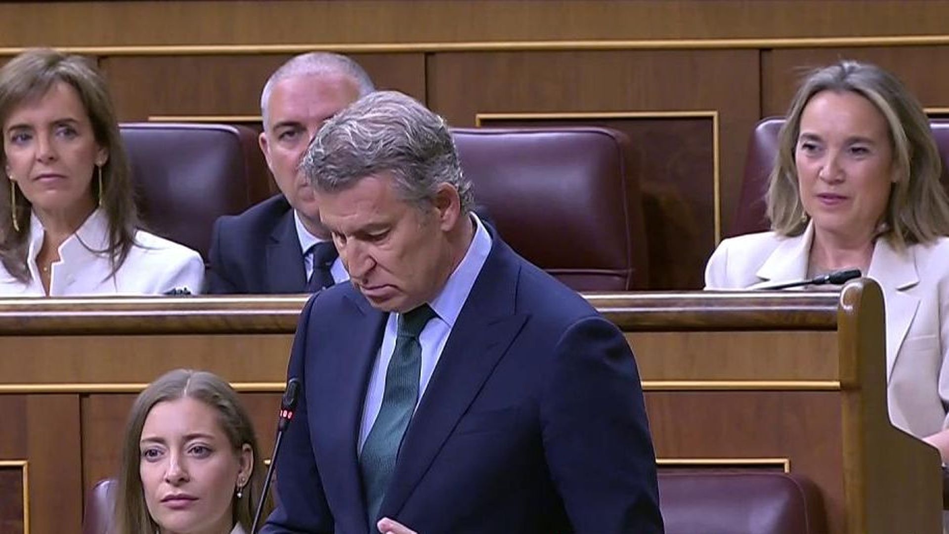 Feijóo, a Sánchez: "Usted no es un demócrata"