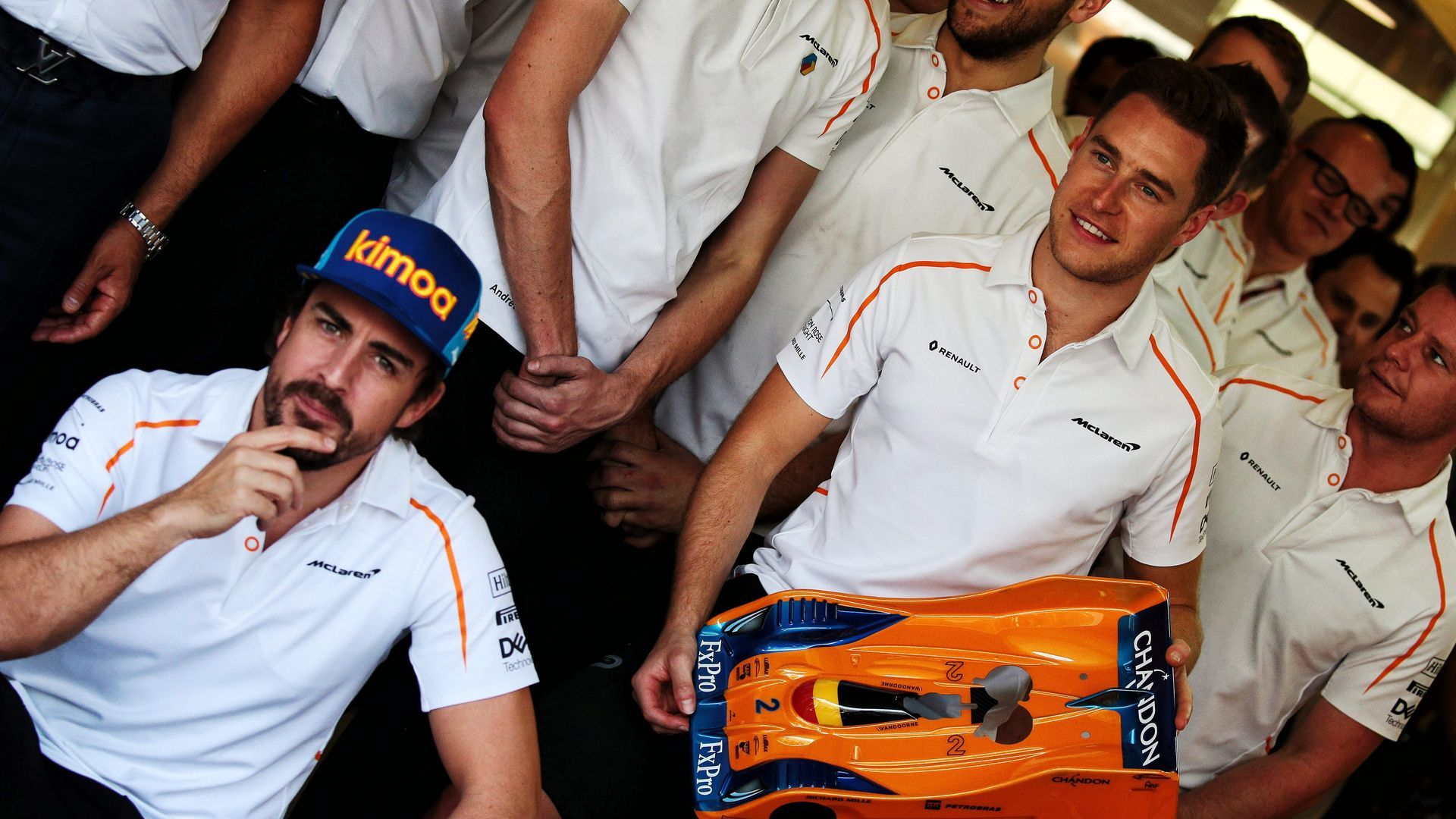 Fernando Alonso en su etapa en Mclaren