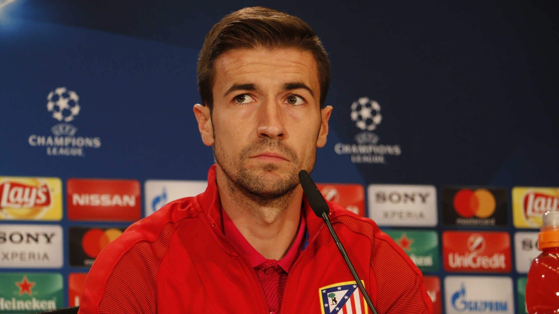 Gabi Fernández, durante su etapa como jugador del Atlético de Madrid Gabi Fernández, durante su etapa como jugador del Atlético de Madrid