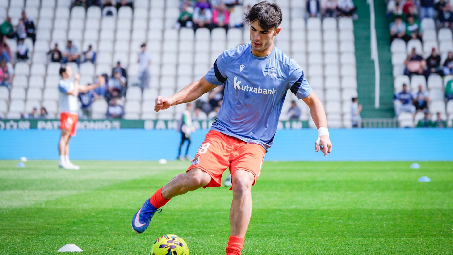 Gorka Carrera, delantero del filial de la Real Sociedad Gorka Carrera, delantero del filial de la Real Sociedad