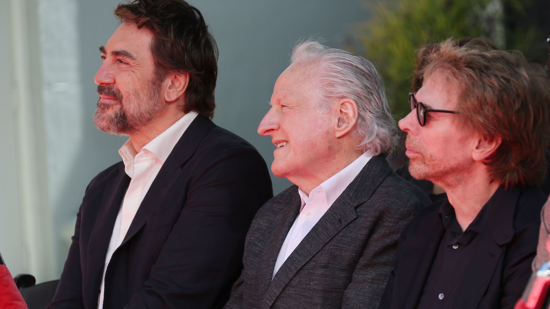 Javier Bardem, Michael Mann and Jerry Bruckheimer