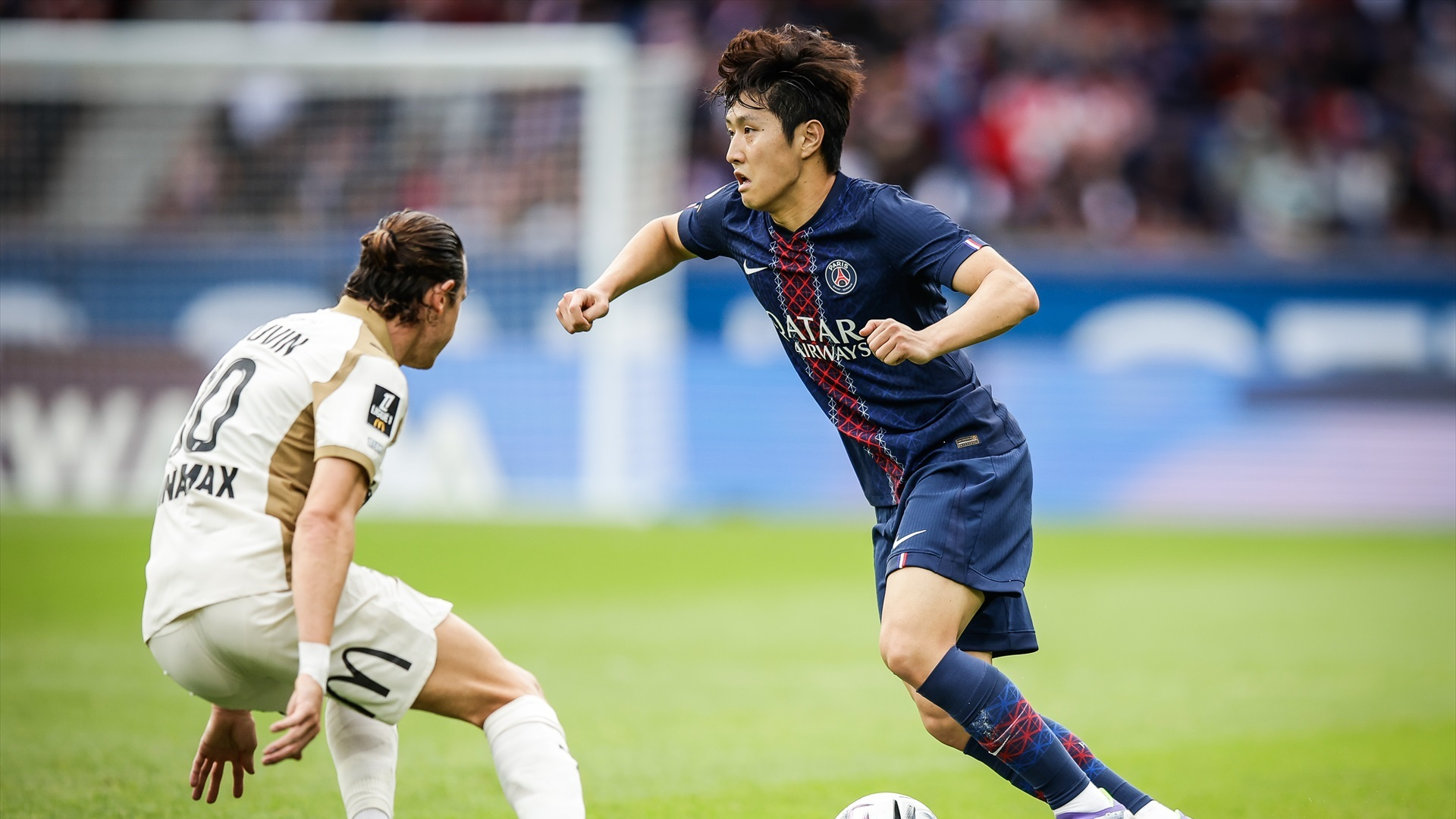 Kang In Lee, en un partido con el PSG Kang In Lee, en un partido con el PSG