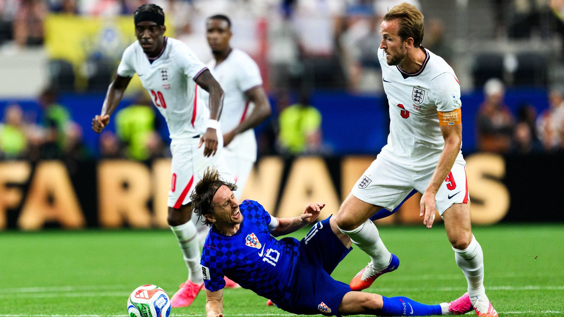 Lance del Inglaterra - Croacia