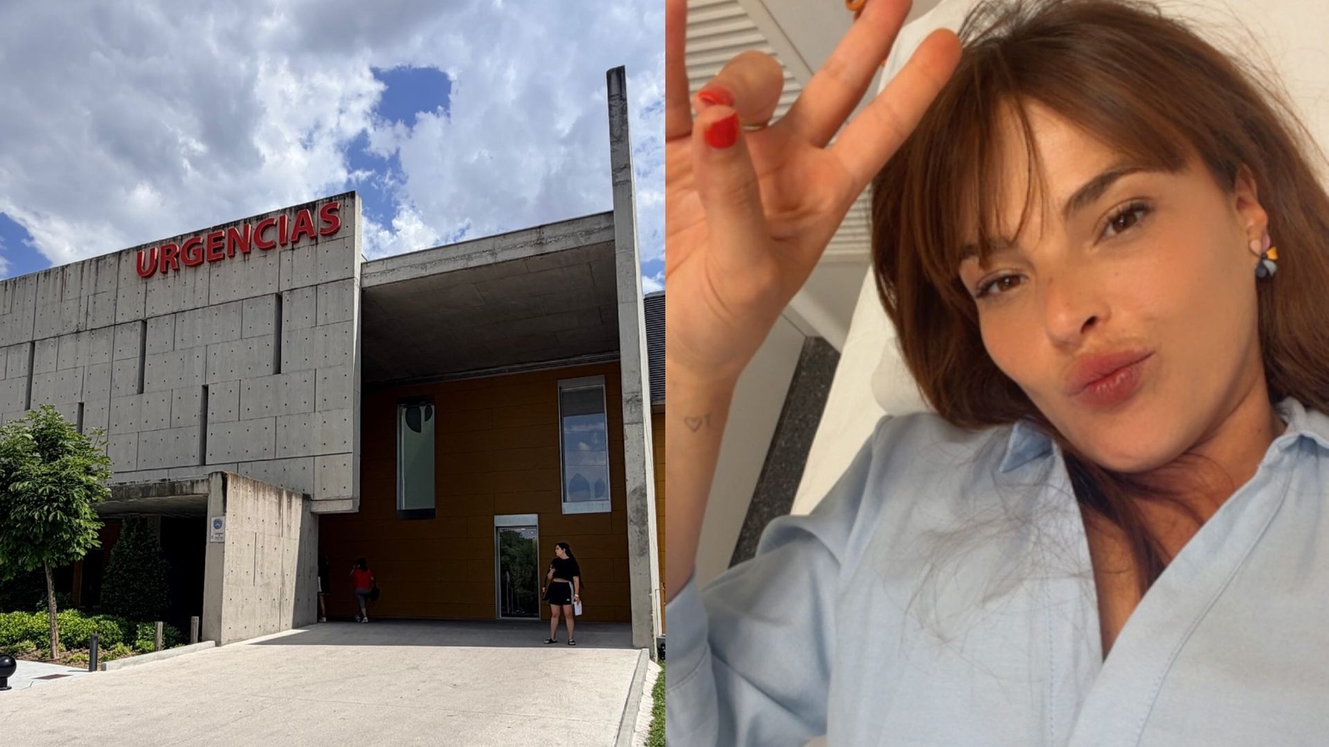 Las imágenes de Marta Peñate desde el hospital