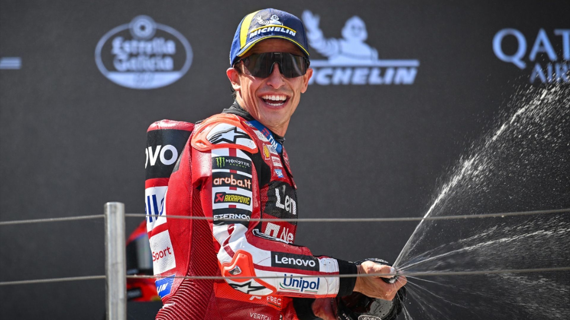 Marc Márquez, en Balaton Park Marc Márquez, en Balaton Park