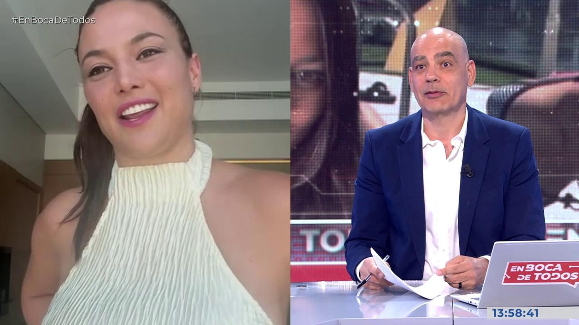 Nacho Abad, a Elisa Mouliaá: “Ponte crema en las muñecas, las esposas si las aprietan hacen daño”