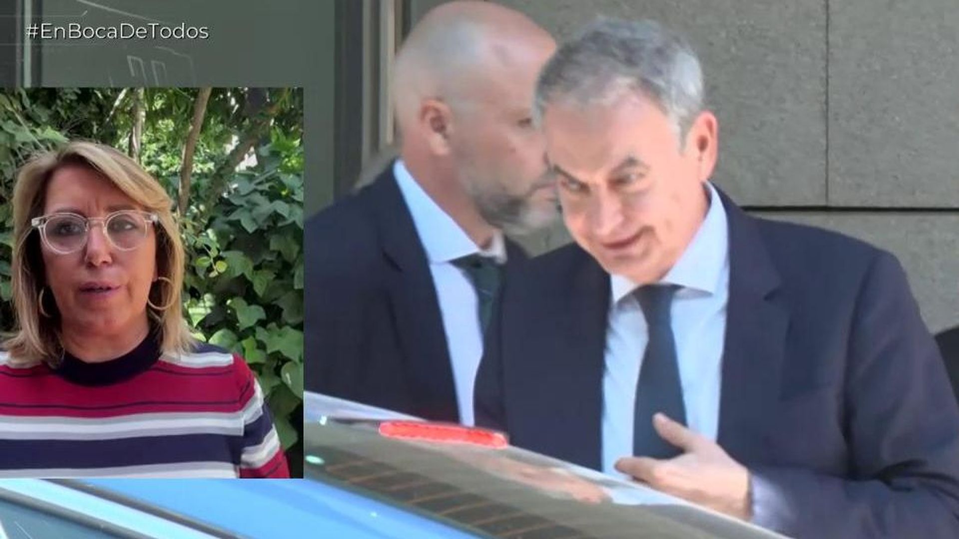 Susana Díez, abatida ante la comparecencia de Zapatero: “Necesito conocer sus explicaciones, ha sido mi referente”