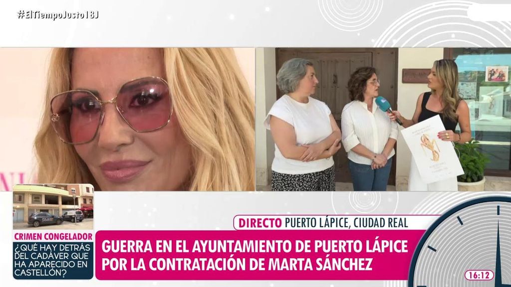 Polémica en Puerto Lápice (Ciudad Real) por contratar a Marta Sánchez para las fiestas: una concejala denuncia que se ha agotado todo el presupuesto