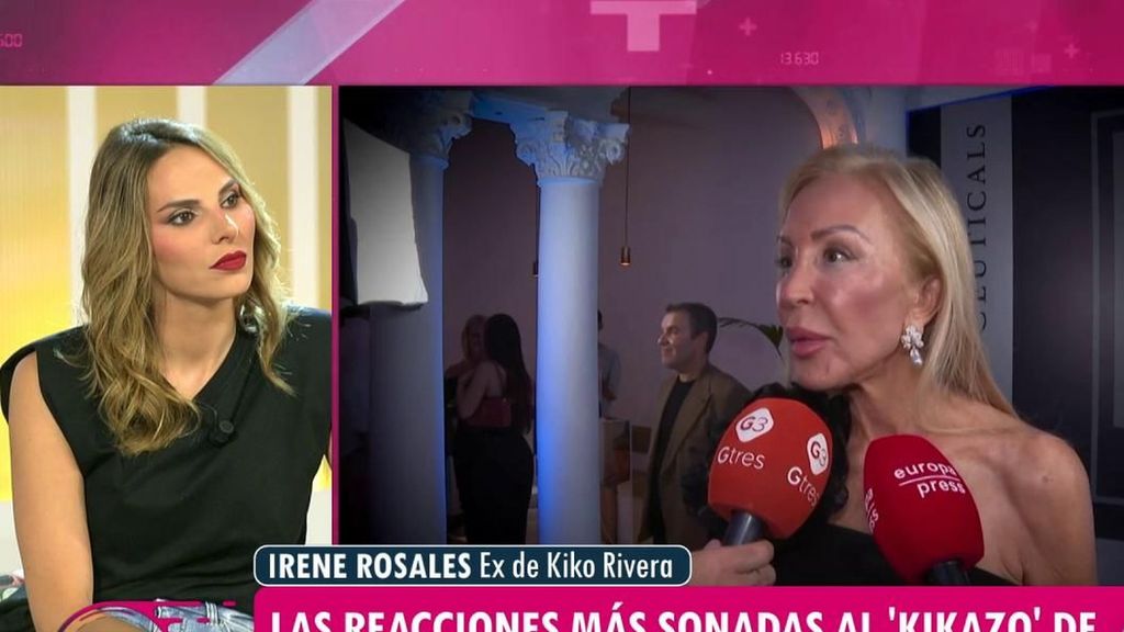 Irene Rosales responde a las críticas de Carmen Lomana por su spot: "La única que ha puesto mal a Kiko Rivera has sido tú"