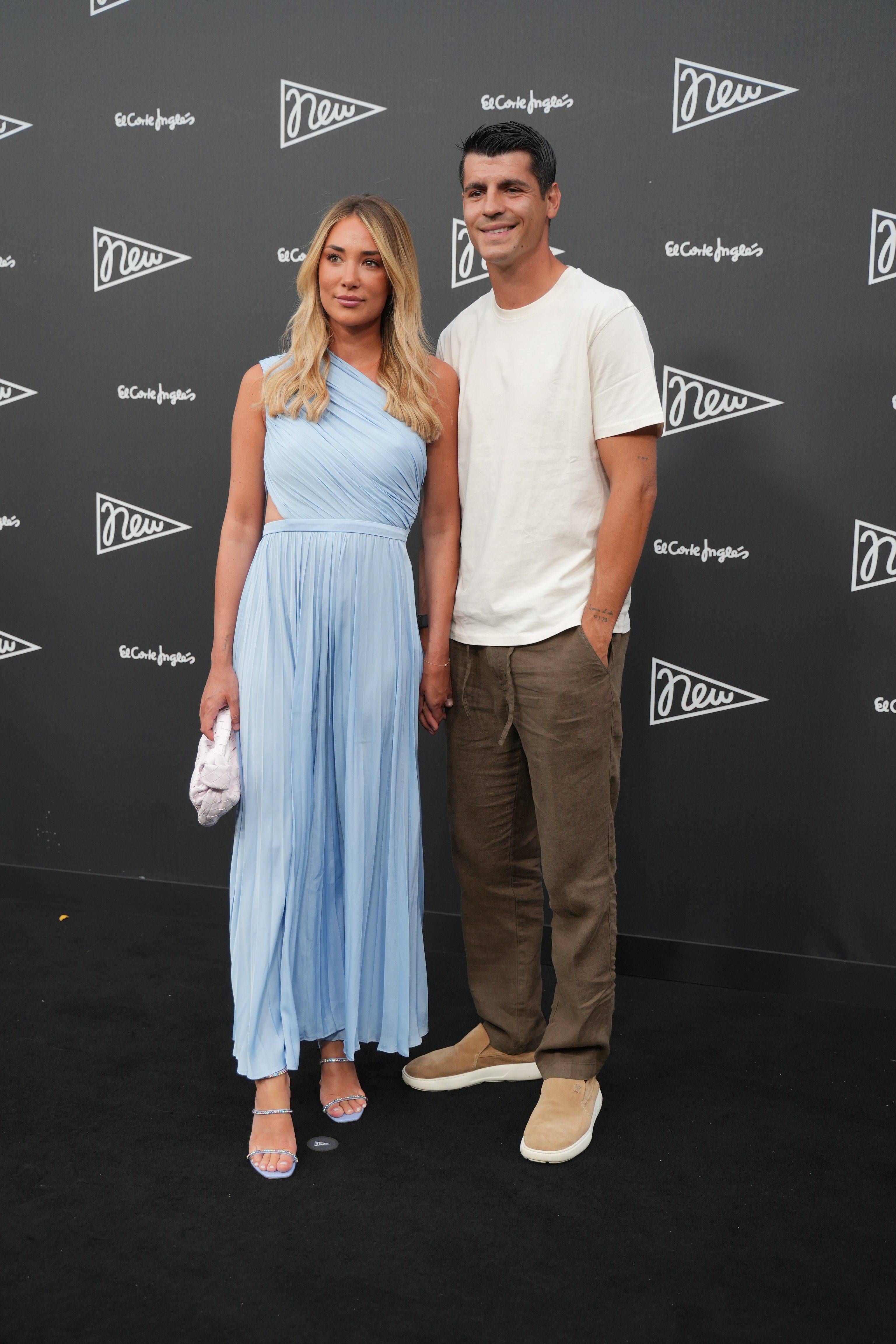 Alice Campello y Álvaro Morata