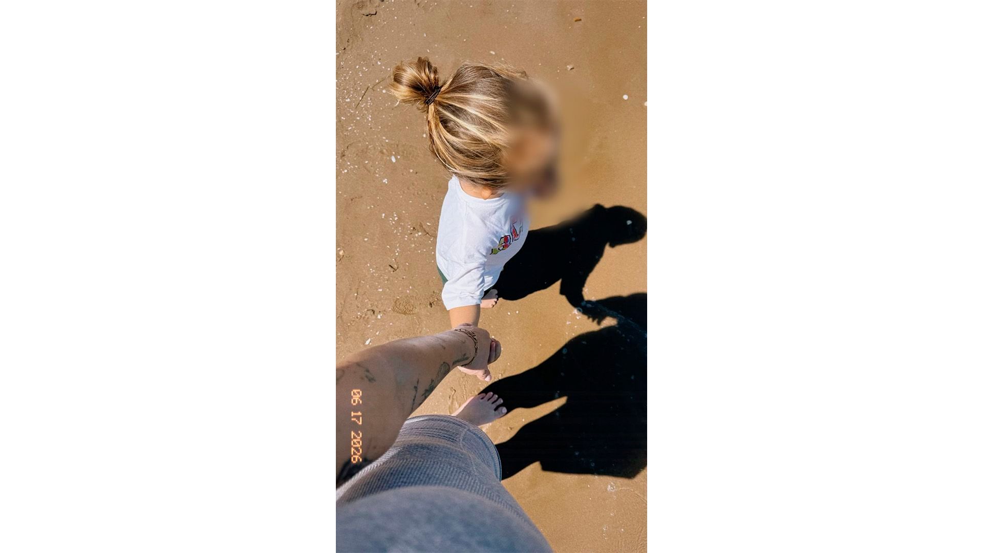 El pelo del hijo de Danna Ponce