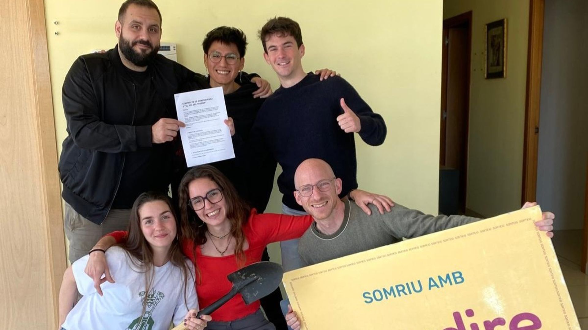 Equipo de Gaudire, creadores del juego del tesoro en Cataluña Equipo de Gaudire, creadores del juego del tesoro en Cataluña