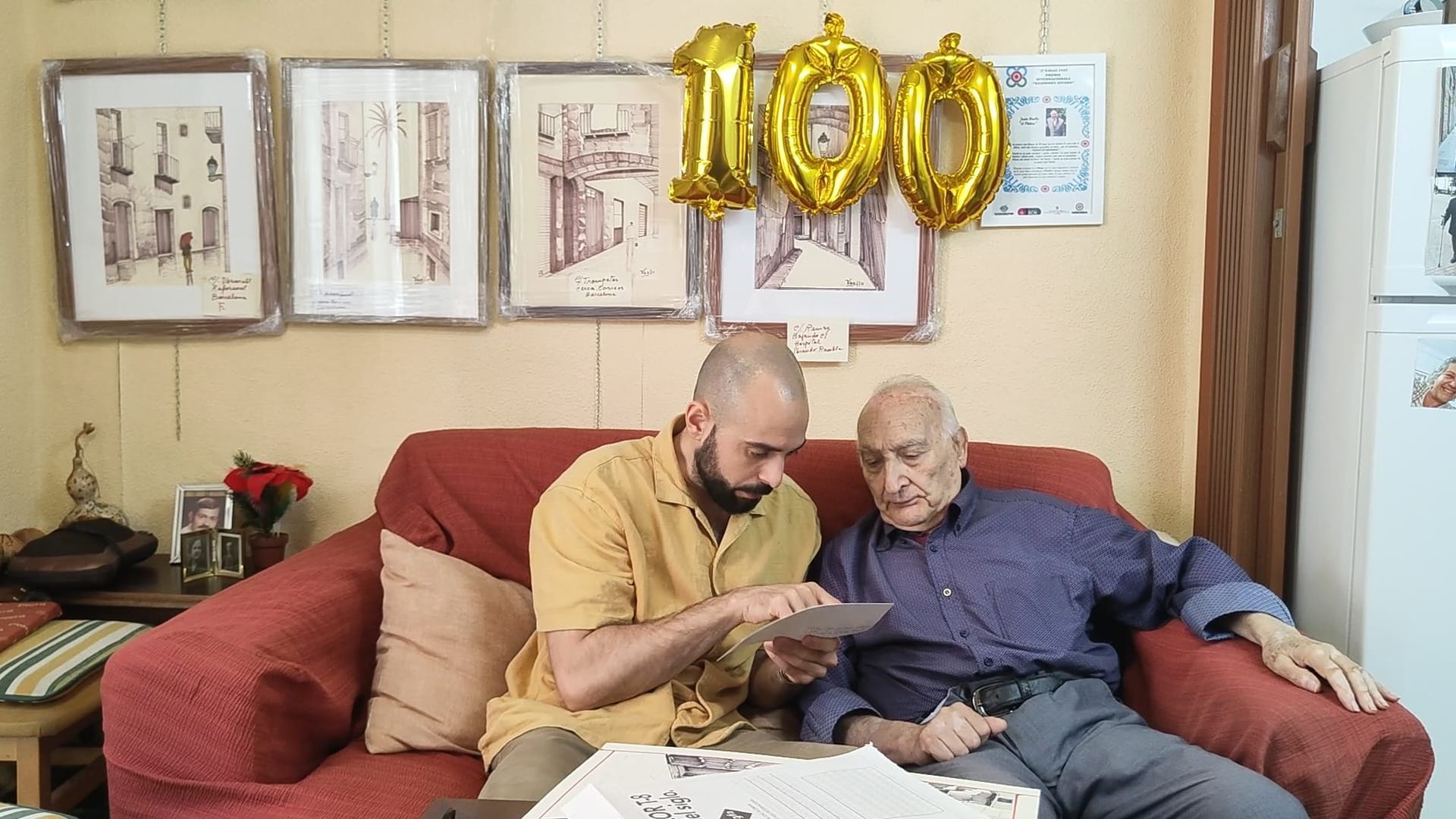 Juan Vaello, junto a Carlos Jiménez