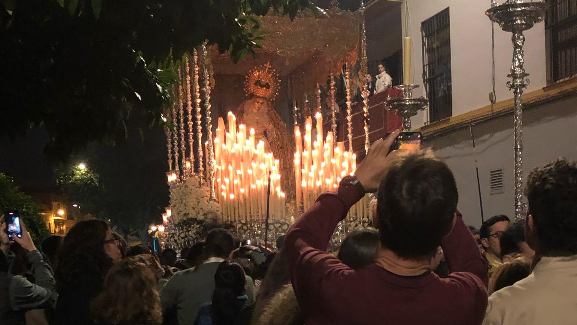 Julen Lopetegui, ante la Virgen del Patrocinio