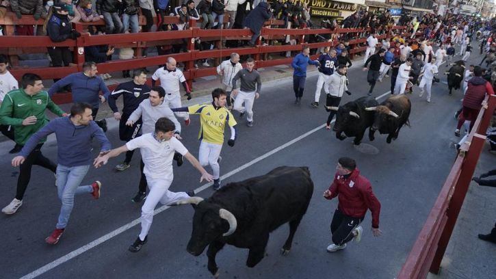Los encierros de Sanse son muy populares
