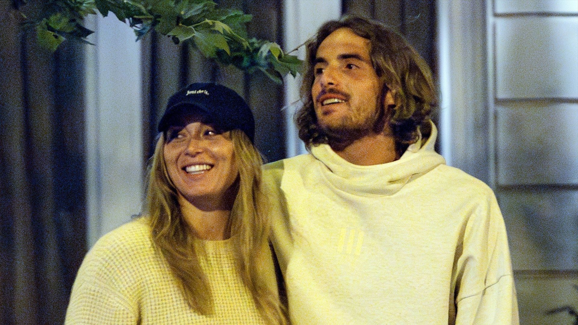 Paula Badosa y Stéfanos Tsitsipás cuando eran pareja