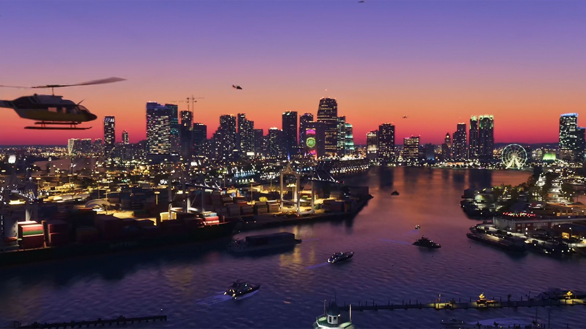 Una nueva panorámica de Vice City en GTA VI