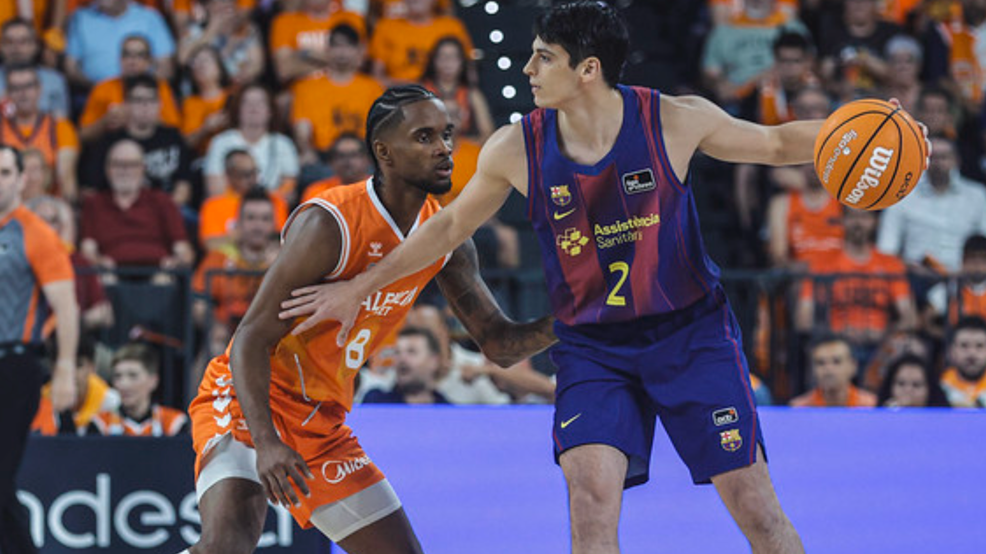 Valencia Basket - FC Barcelona, primer partido de la final acb
