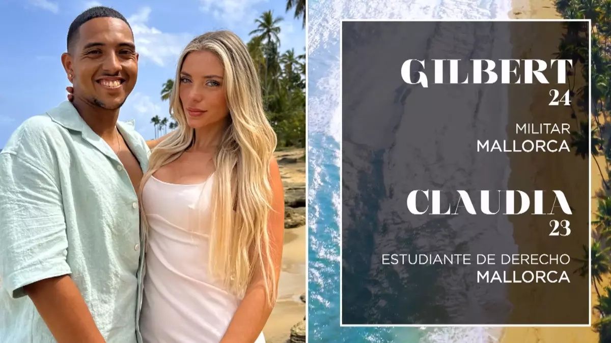 Así se presentaban Gilbert y Claudia en LIDLT