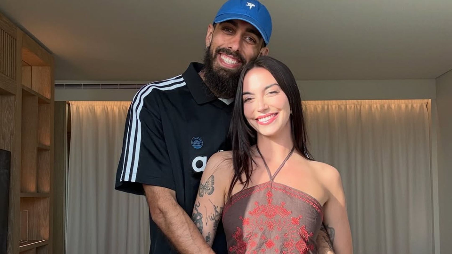 Borja Iglesias y María Valero