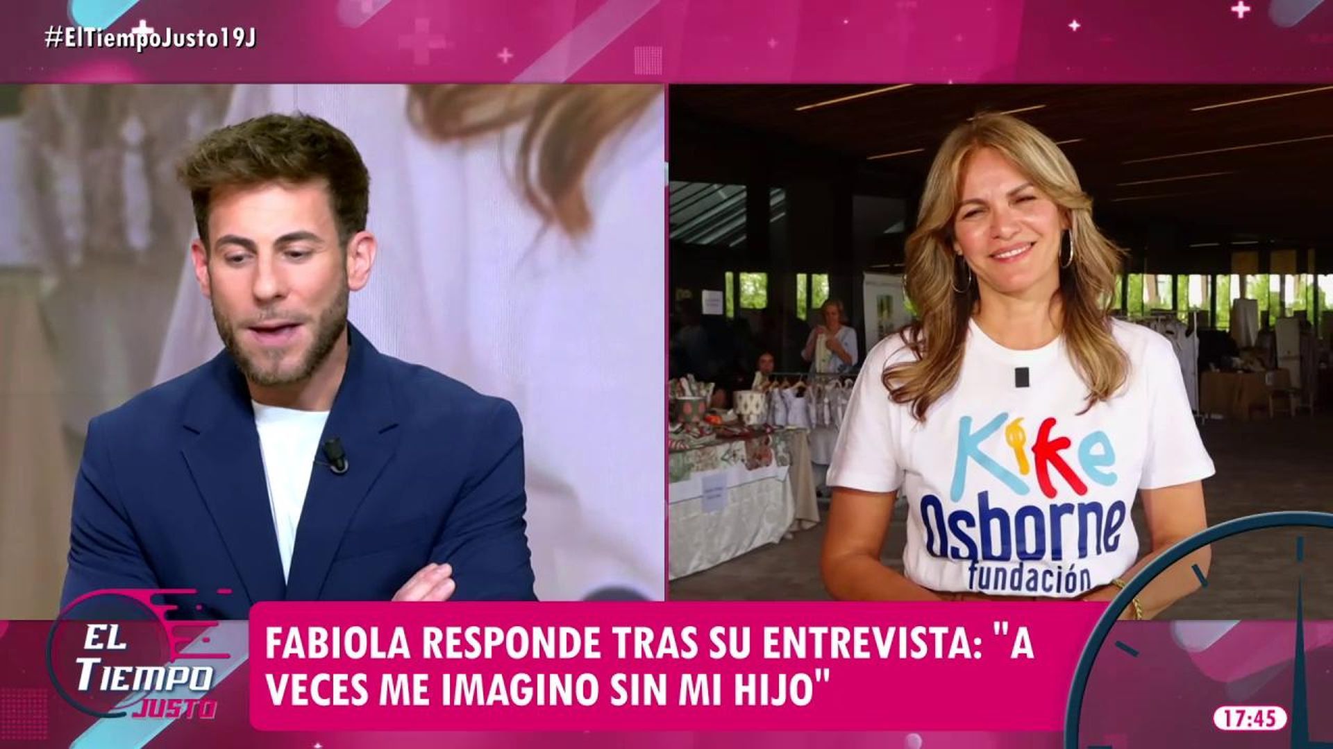Fabiola Martínez defiende que no es una "mala madre" por creer que su hijo, Kike Osborne, puede faltar antes que ella
