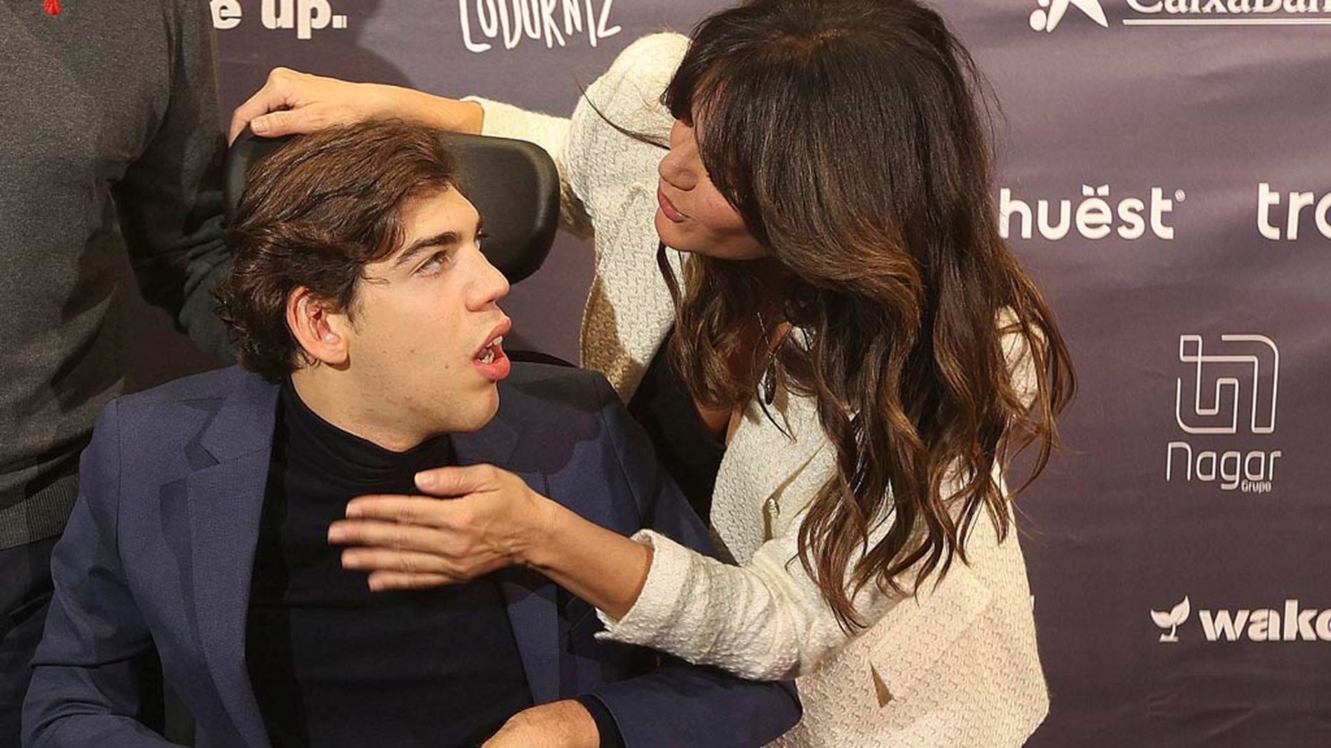 Fabiola Martínez y su hijo, Kike Osborne