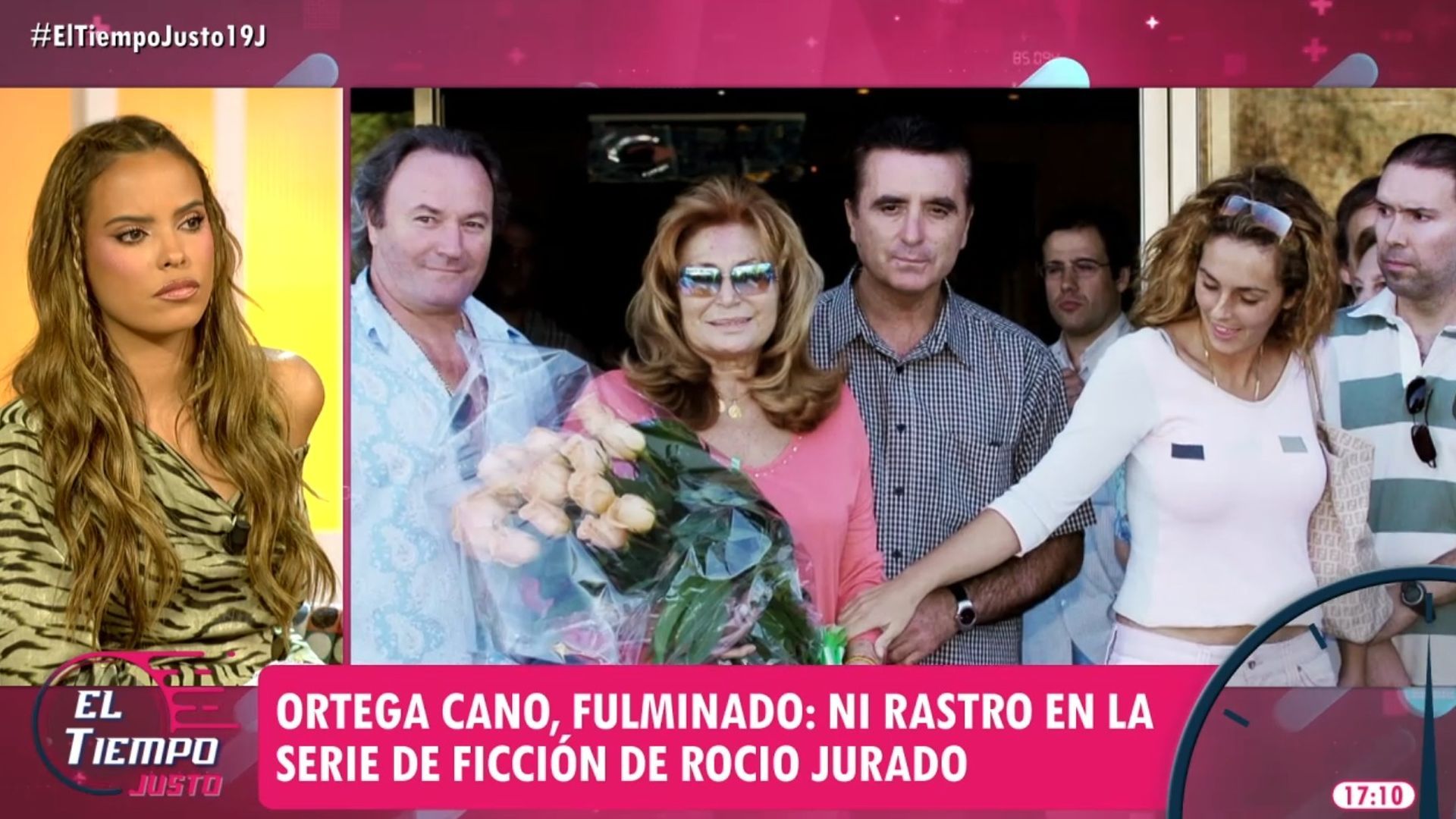 La reacción de Gloria Camila, con dardo incluido, ante la eliminación de José Ortega Cano de la serie sobre Rocío Jurado: "Lleva toda la vida así"