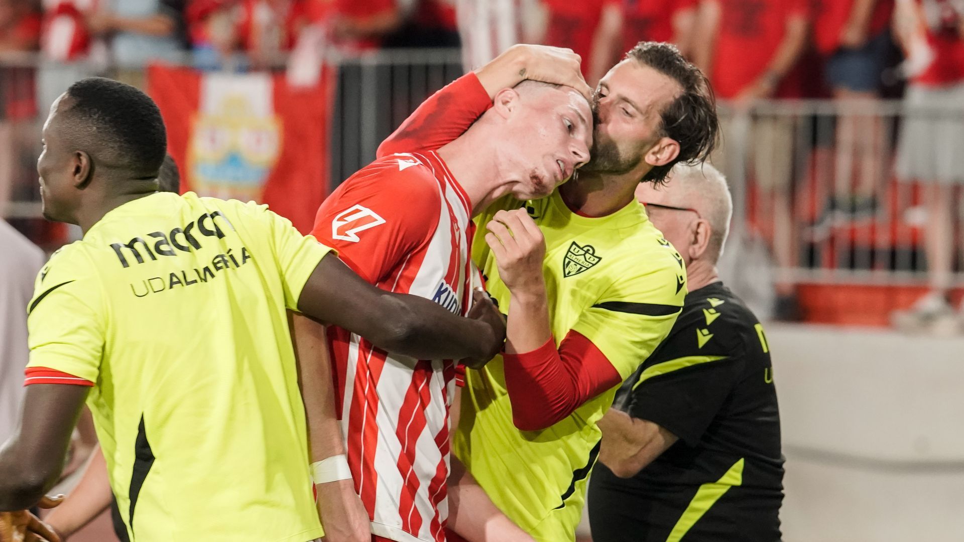 Stefan Dzodic en un partido