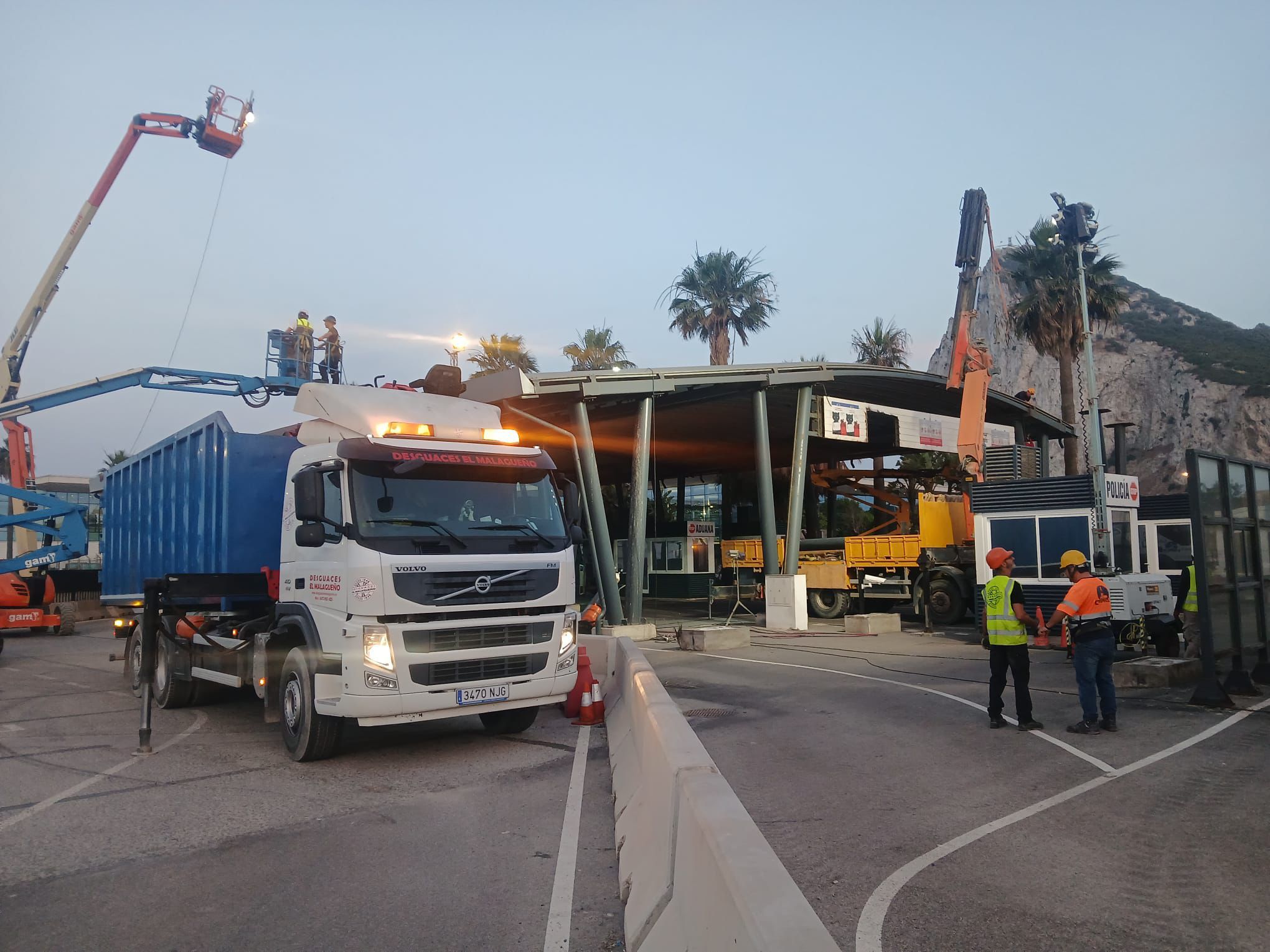Trabajos que lleva a cabo la empresa Desguaces el Malagueño