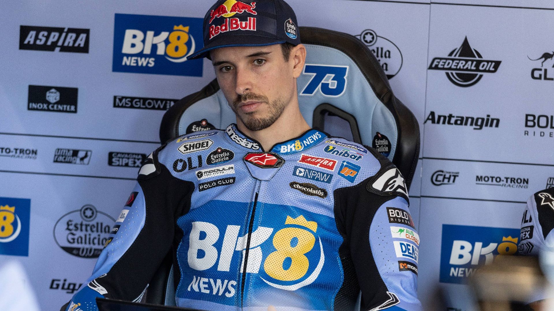 Álex Márquez, en Brno Álex Márquez, en Brno
