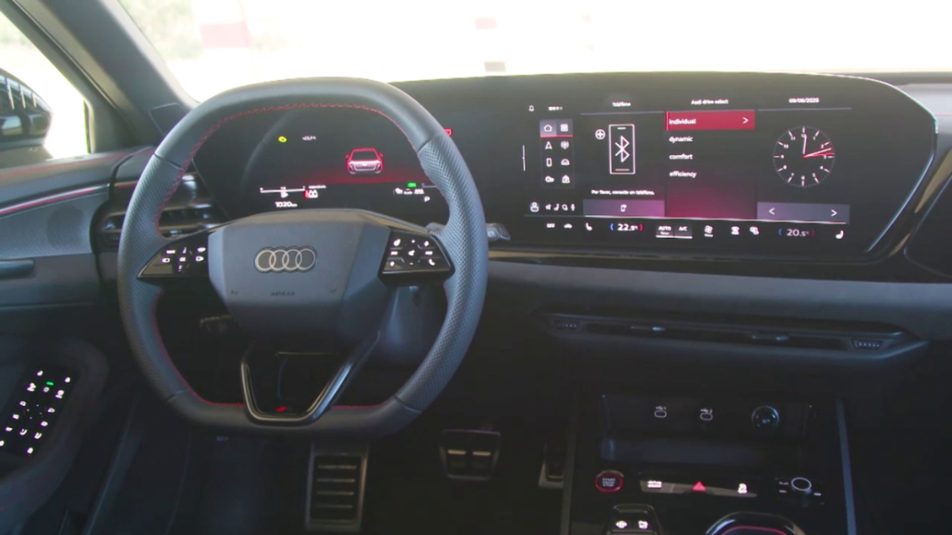 El interior del Audi A5