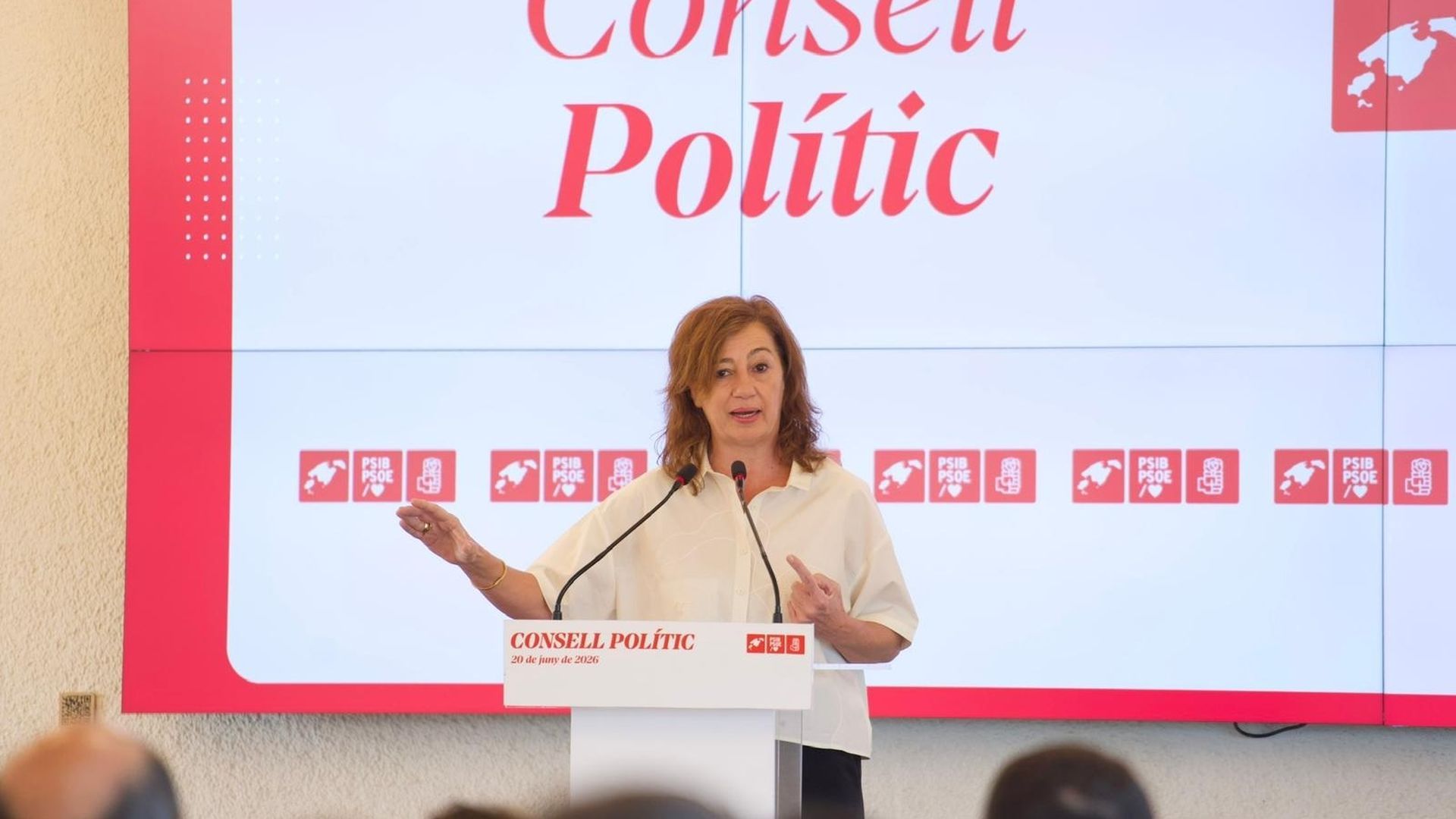 Francina Armengol no liderará al PSIB en las próximas elecciones autonómicas en Baleares: "Es lo mejor que podemos hacer" Francina Armengol no liderará al PSIB en las próximas elecciones autonómicas en Baleares: "Es lo mejor que podemos hacer"