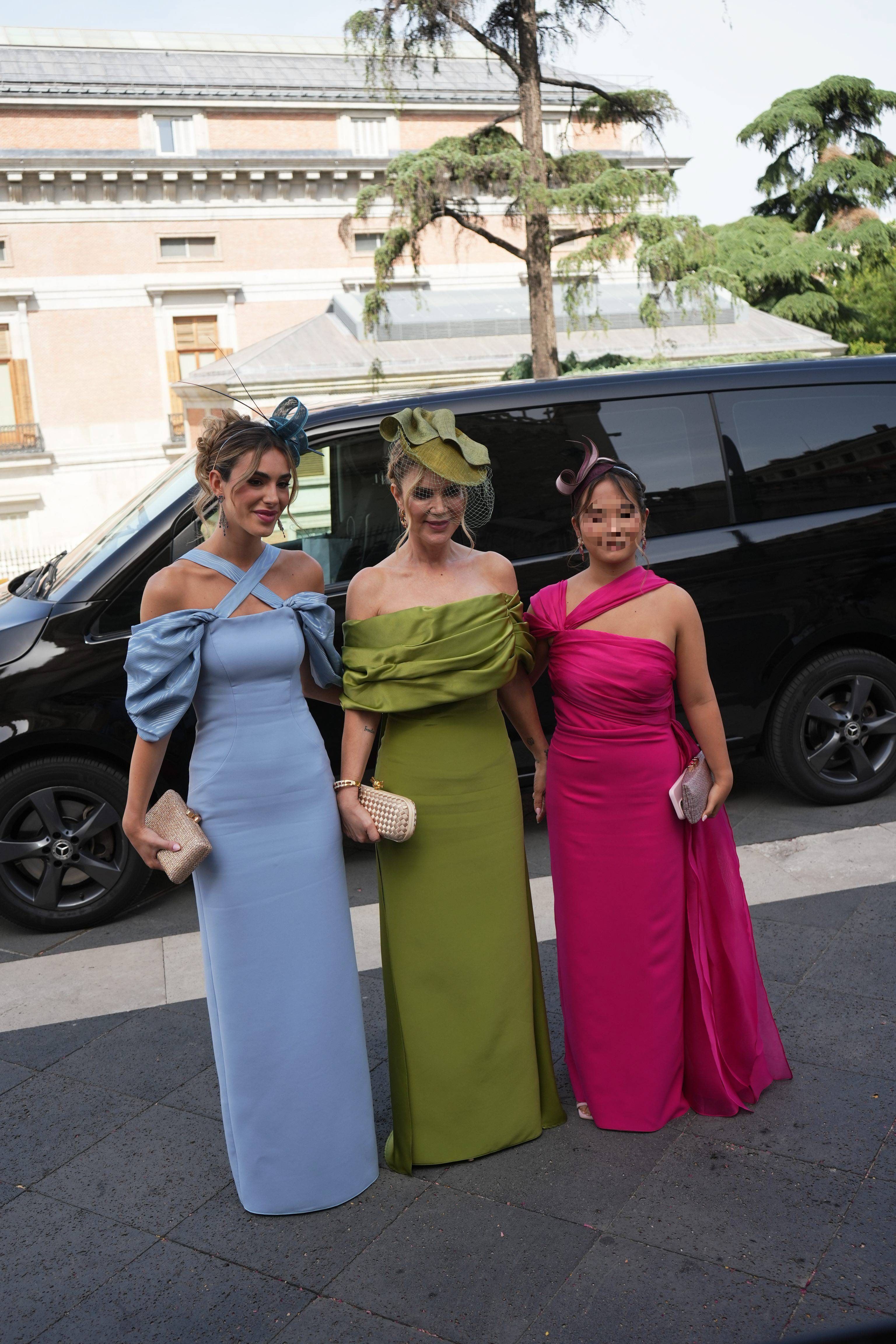 Ingrid Asensio y sus hijas Valeria y Alexia