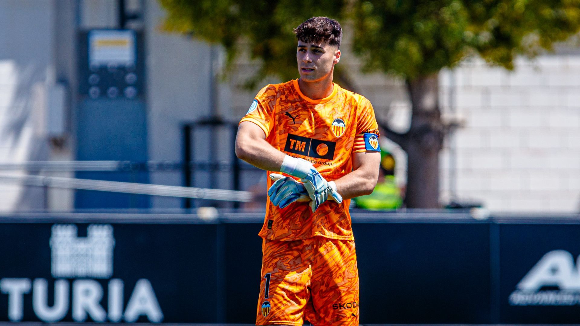 Vicent Abril es el único internacional valencianista en la sub 21