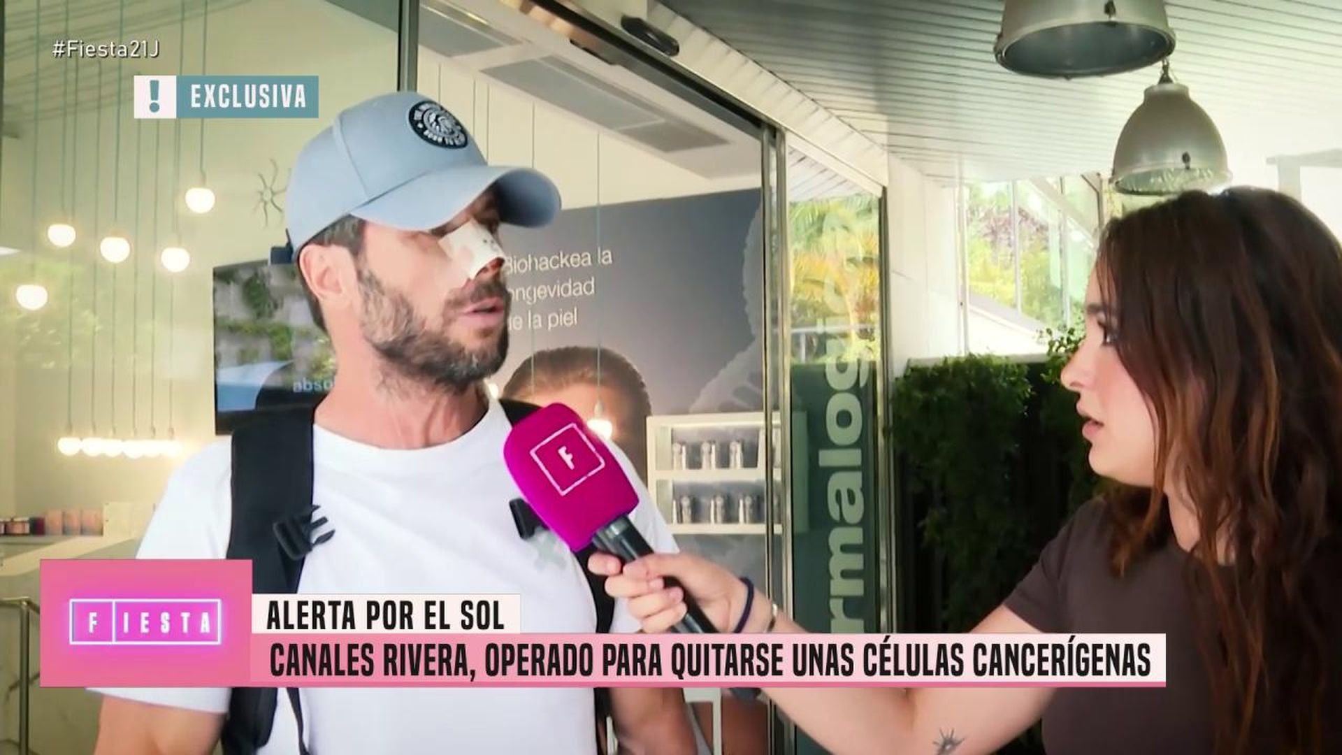 Canales Rivera, intervenido por unas células cancerígenas