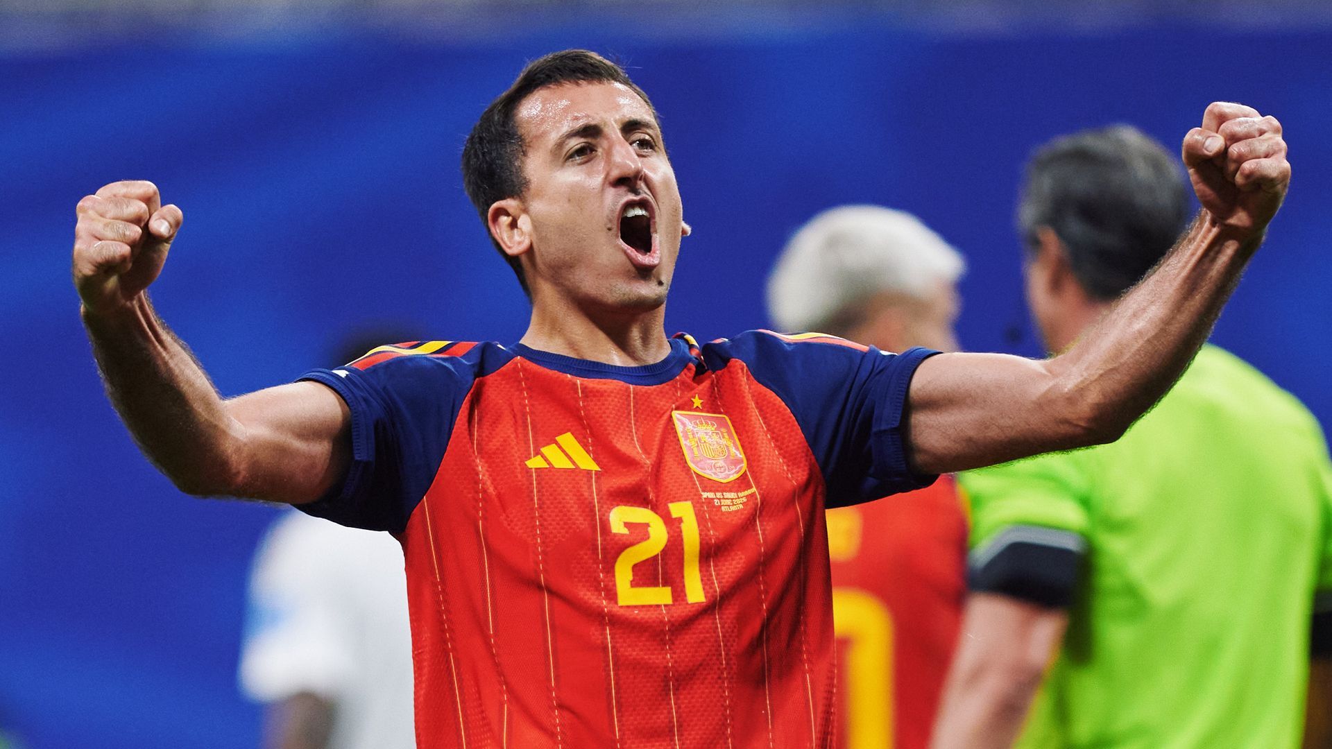 Mikel Oyarzabal celebra un gol frente a Arabia Saudí Mikel Oyarzabal celebra un gol frente a Arabia Saudí