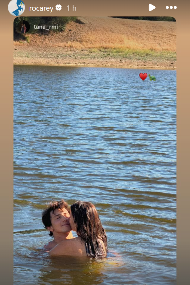 Roca Rey y Tana Rivera comparten su rpimera imagen juntos