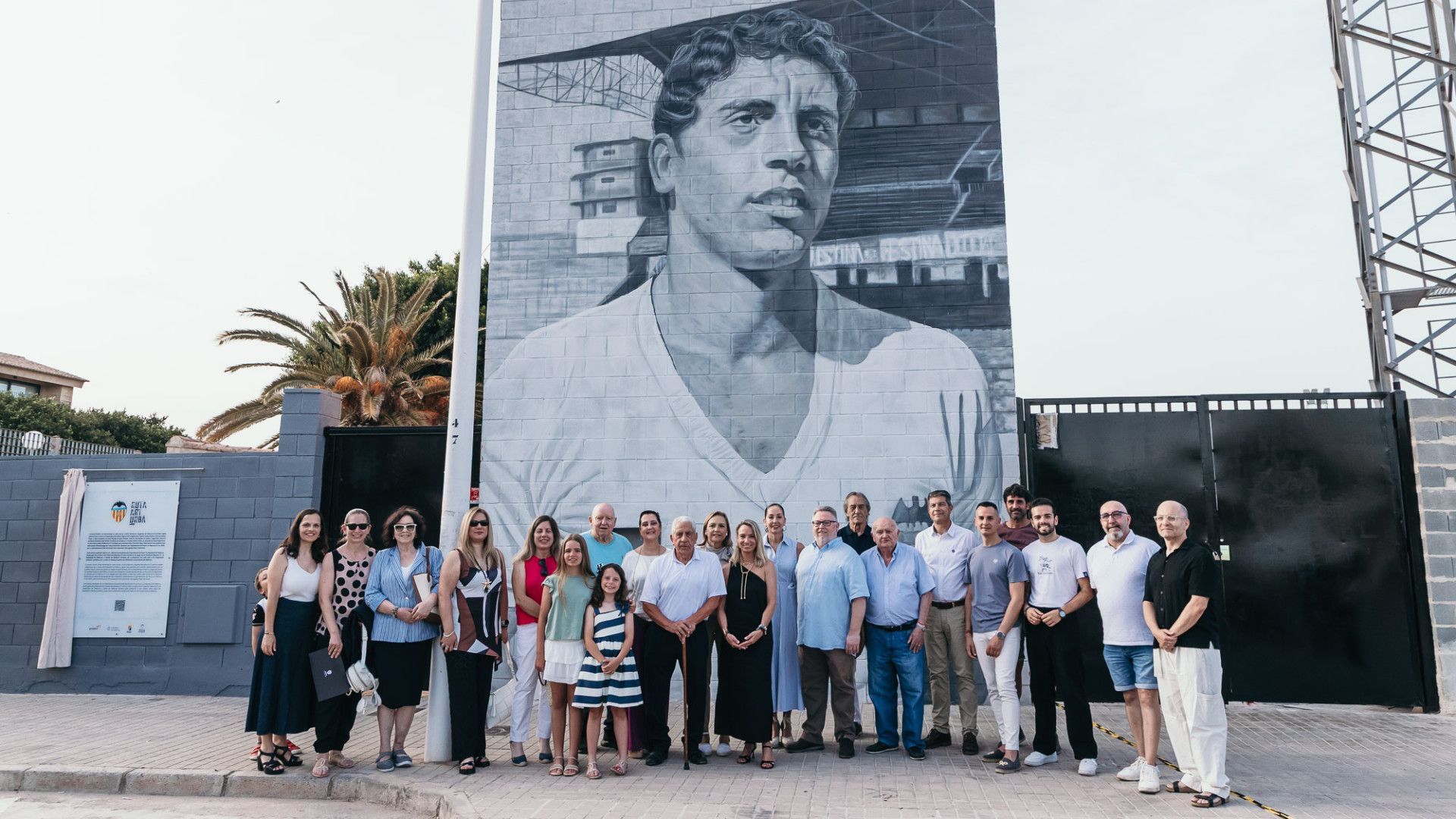 El mural de Pep Claramunt