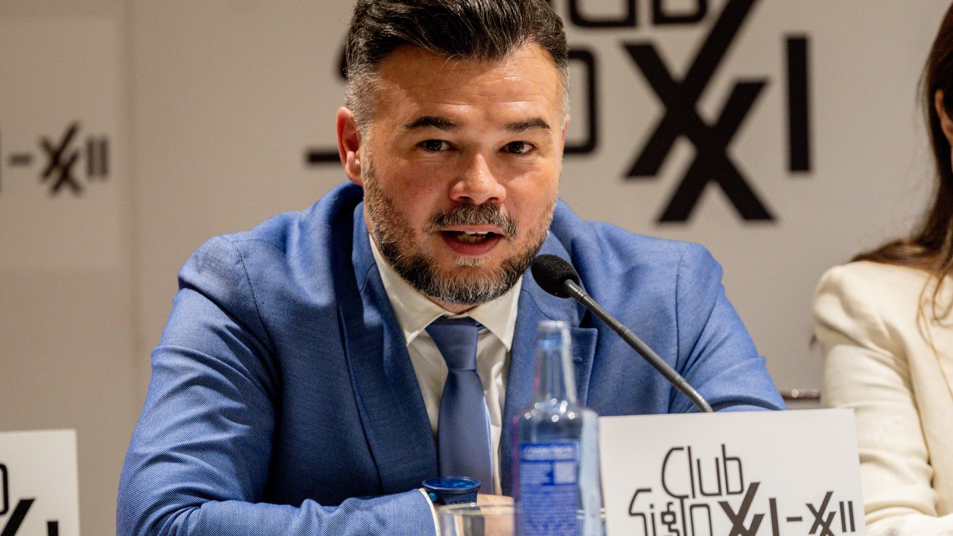 El portavoz de ERC en el Congreso, Gabriel Rufián El portavoz de ERC en el Congreso, Gabriel Rufián