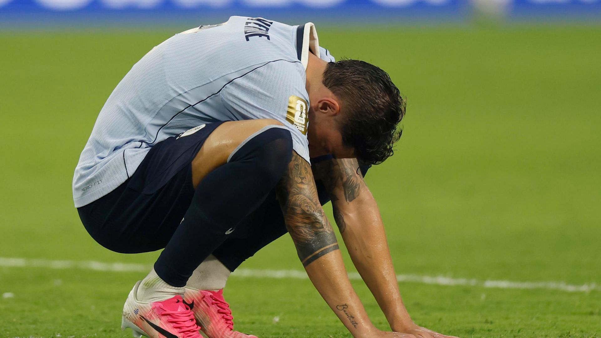Fede Valverde se lamenta Fede Valverde se lamenta